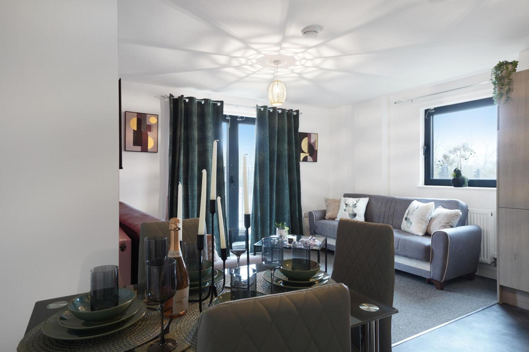 Modern Apartments With Free Parking Near Heathrow Colnbrook Luaran gambar