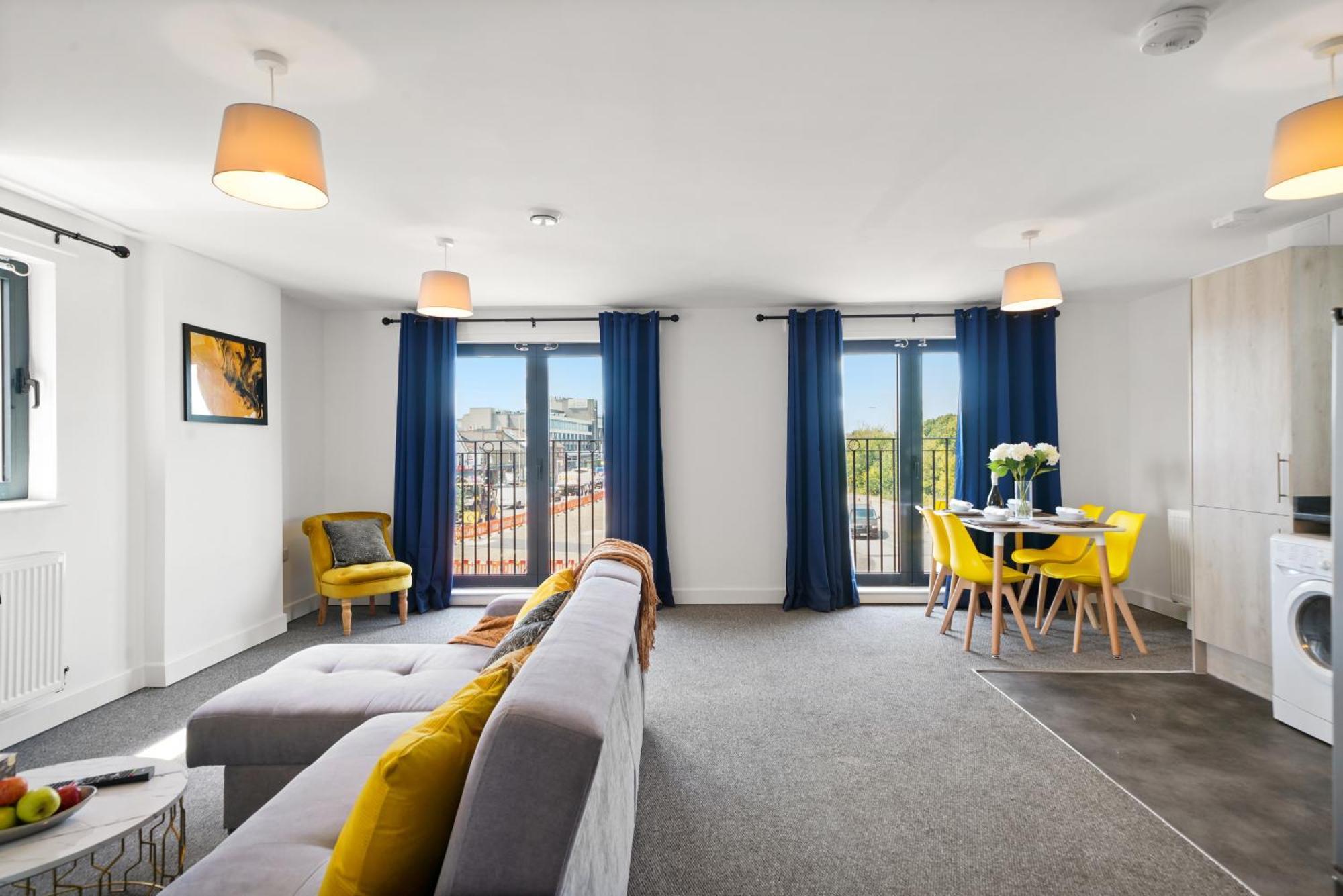 Modern Apartments With Free Parking Near Heathrow Colnbrook Luaran gambar