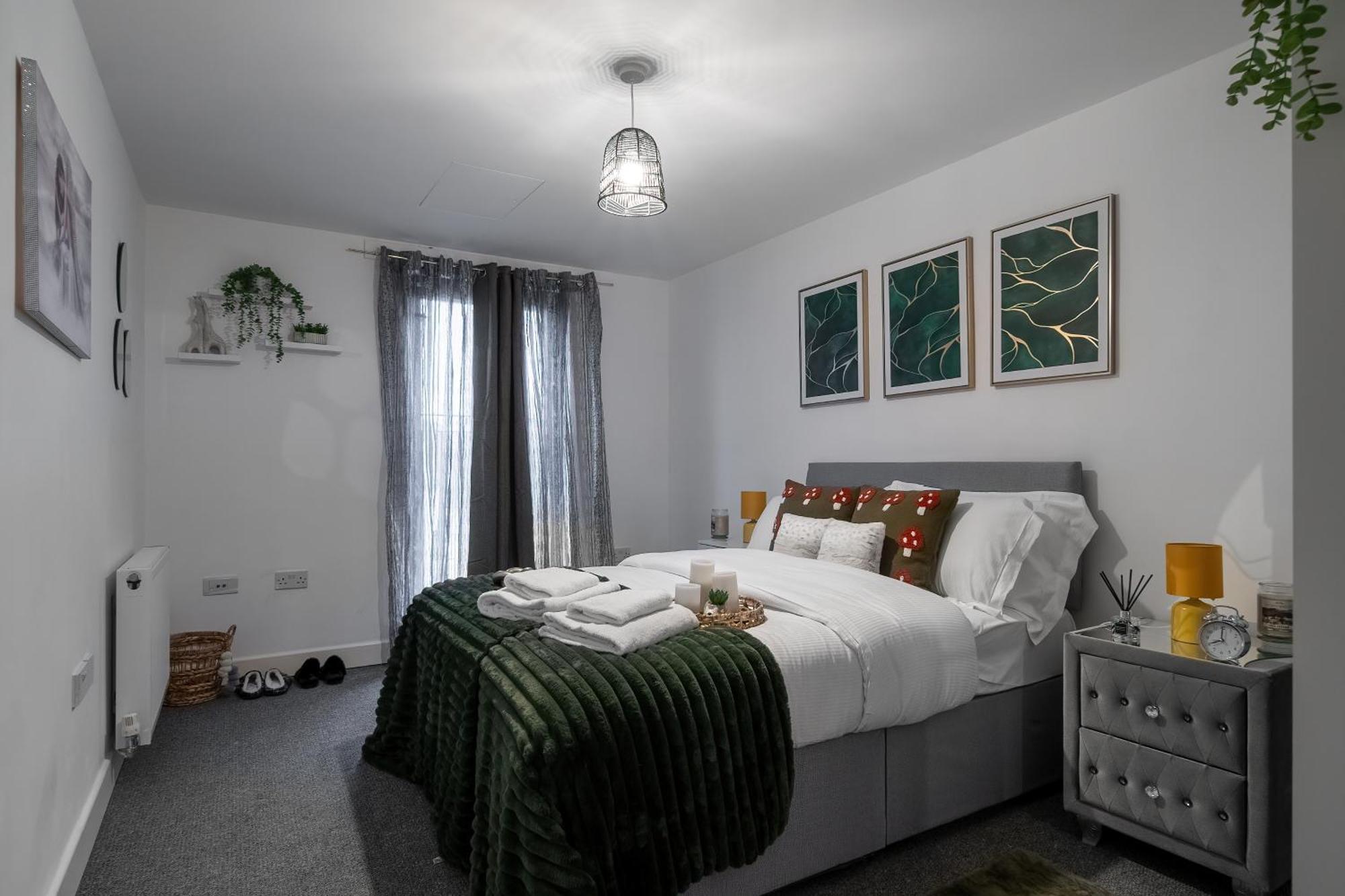 Modern Apartments With Free Parking Near Heathrow Colnbrook Luaran gambar