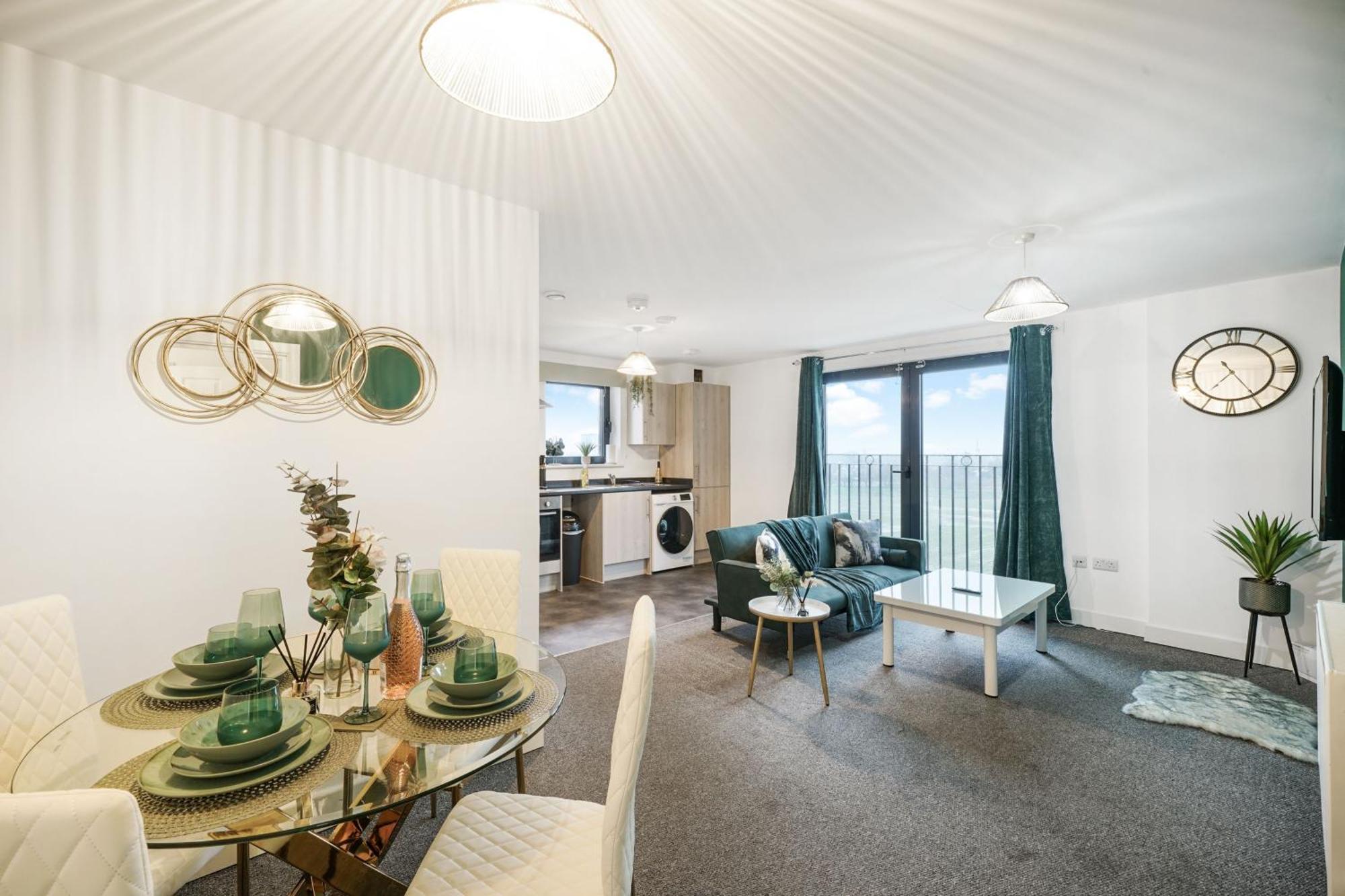 Modern Apartments With Free Parking Near Heathrow Colnbrook Luaran gambar
