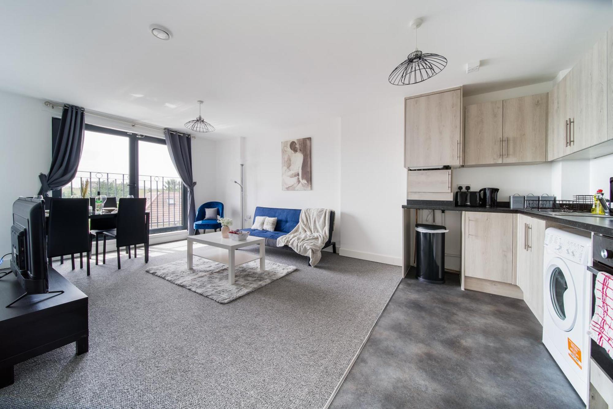 Modern Apartments With Free Parking Near Heathrow Colnbrook Luaran gambar