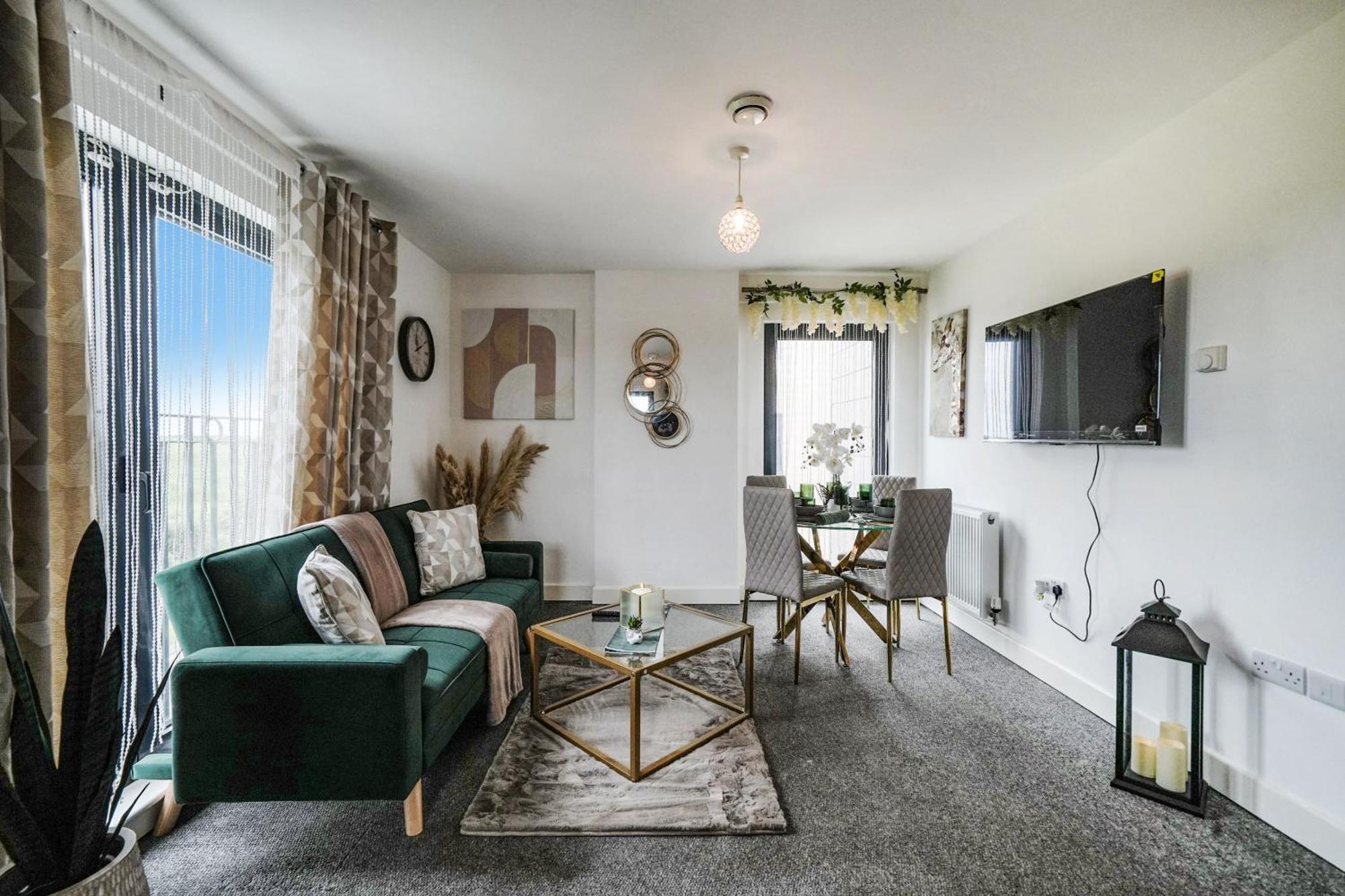 Modern Apartments With Free Parking Near Heathrow Colnbrook Luaran gambar