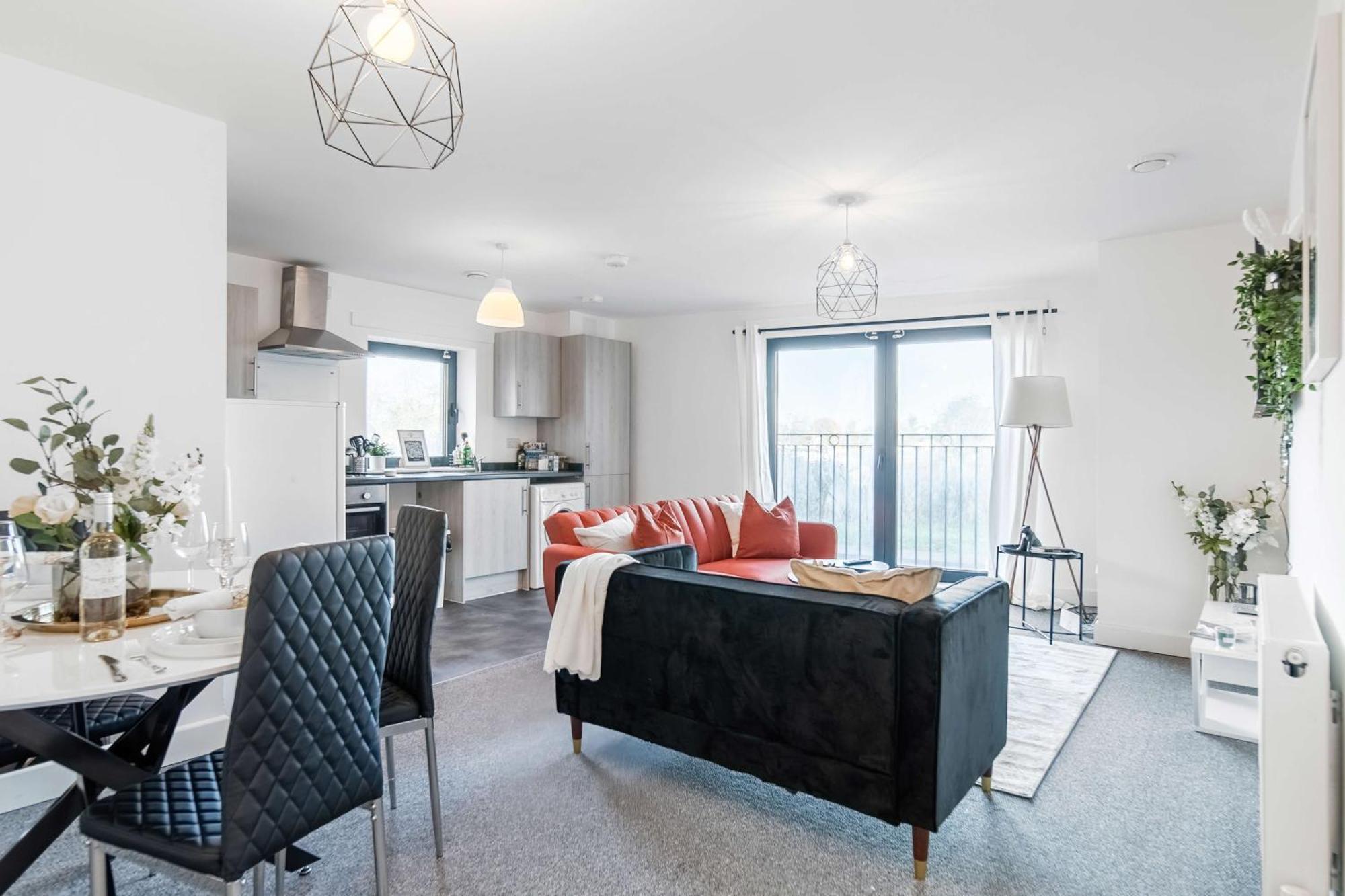 Modern Apartments With Free Parking Near Heathrow Colnbrook Luaran gambar