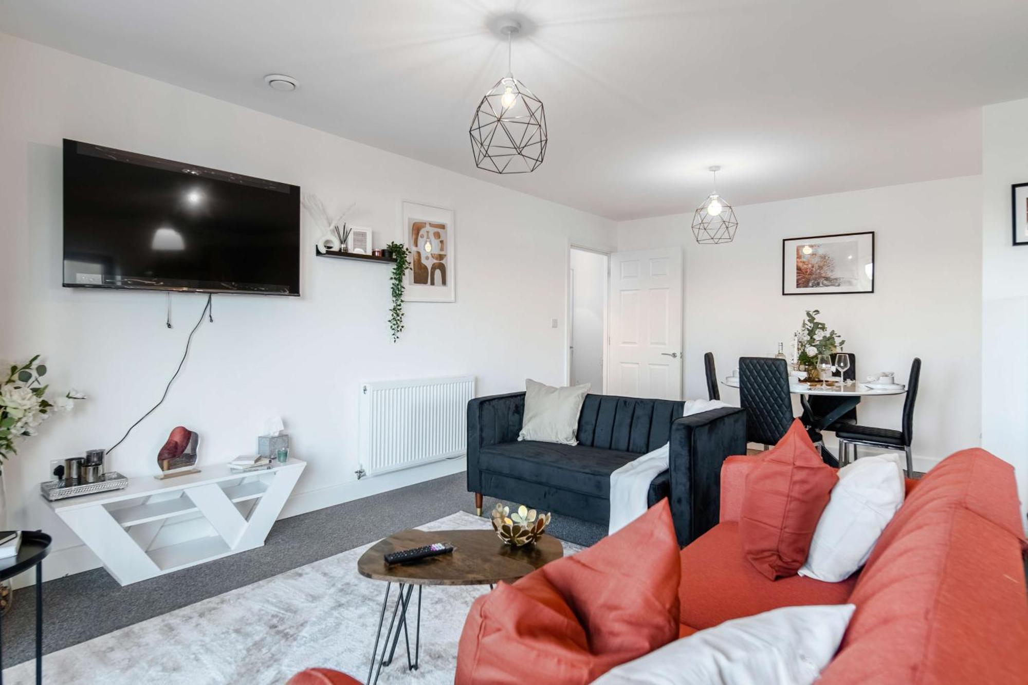 Modern Apartments With Free Parking Near Heathrow Colnbrook Luaran gambar